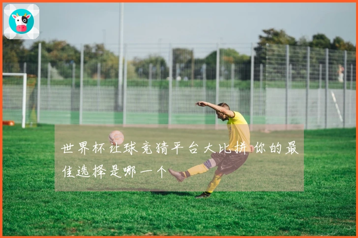 世界杯让球竞猜平台大比拼 你的最佳选择是哪一个
