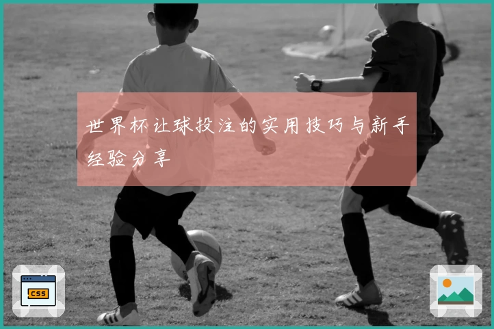 世界杯让球投注的实用技巧与新手经验分享